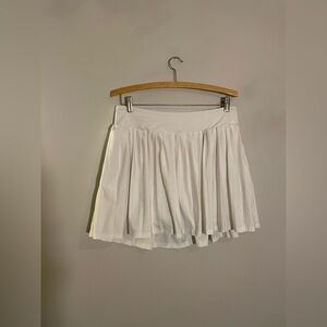 Adidas White Pleated Golf Tennis AthleticSkirt Skort